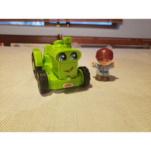 Little People Fisher-Price Helpful Harvester Tractor & Farmer